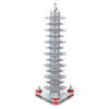 33kv Tegangan Tinggi Porcelain Housing Type Lightning Arrester 